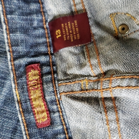 Zd PREMIUM  WOMEN'S DENIM SIZE 13 - Picture 3 of 3